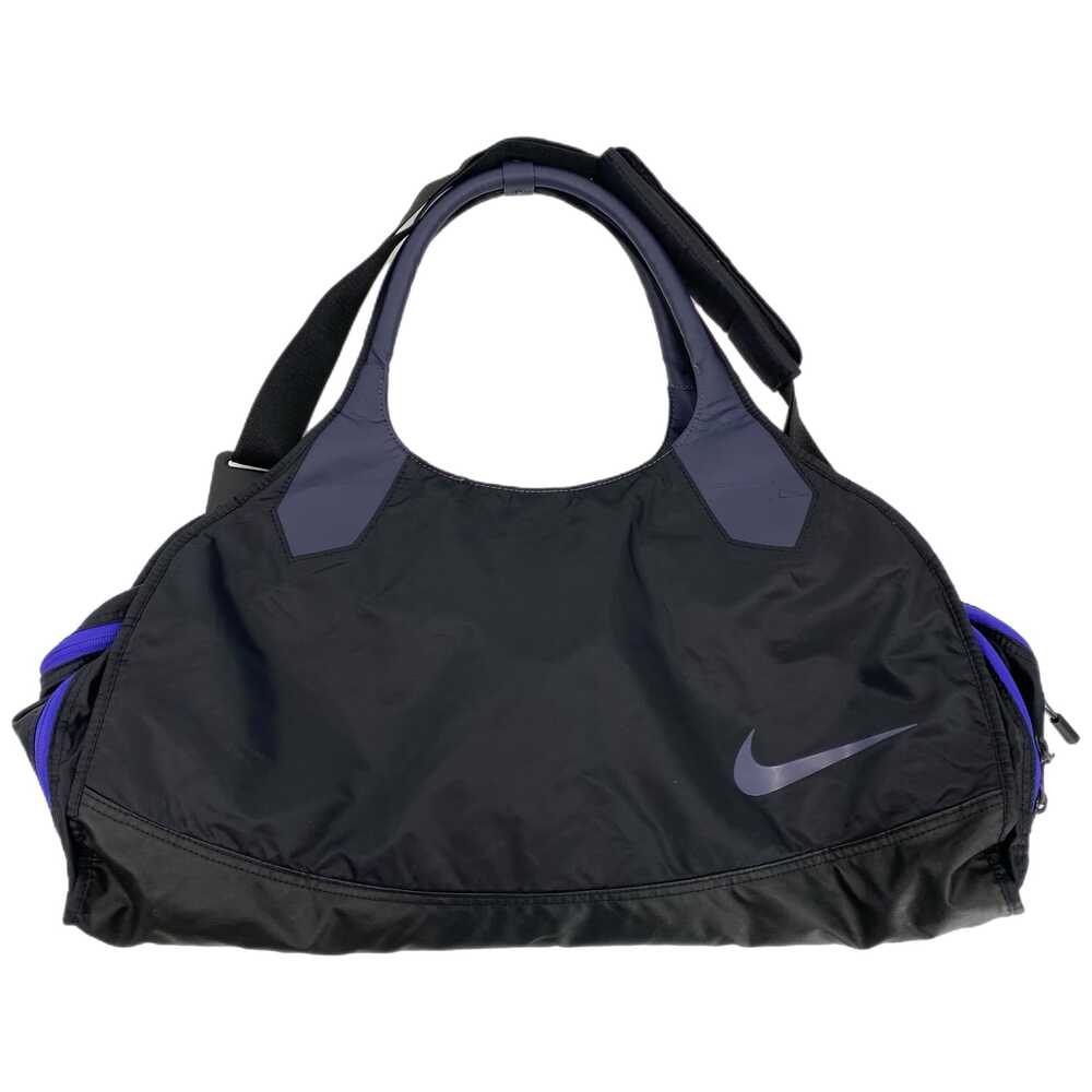 Nike Black Blue Large Duffel Bag | Perfect for Travel and Gym